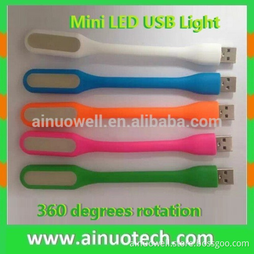 Cheap Price USB Led Light mini desk lamp for Notebook Laptop PC 360 degrees rotation